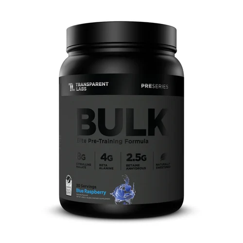 Transparent Labs BULK Black Pre-Workout